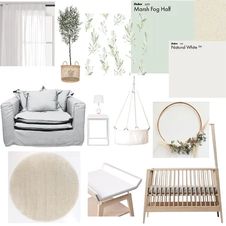 Nursery module 10 Interior Design Mood Board by jodimcquinn on Style Sourcebook