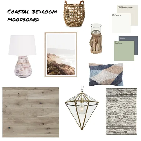 coastal bedroom Interior Design Mood Board by beckshuntley on Style Sourcebook