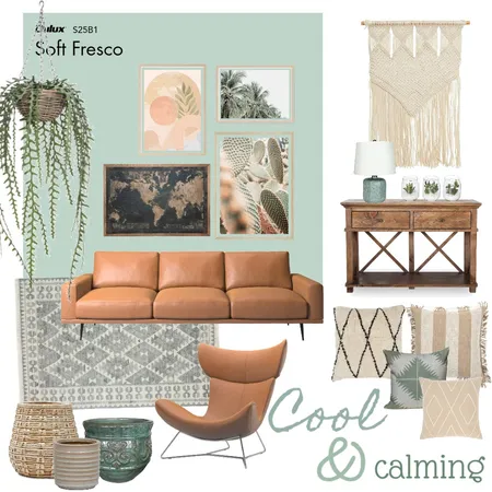 Cool and Calming Interior Design Mood Board by PepperB on Style Sourcebook