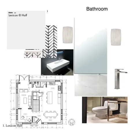 Bathroom Interior Design Mood Board by Luisa Ottolino on Style Sourcebook