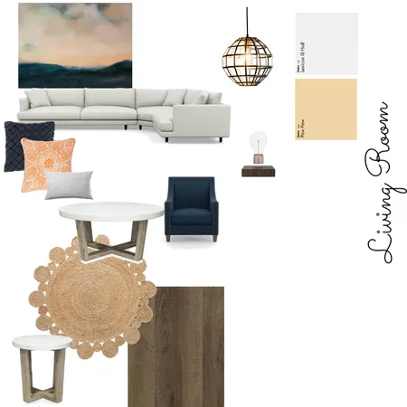 Living Room Interior Design Mood Board by SkeltonCo_Design on Style Sourcebook