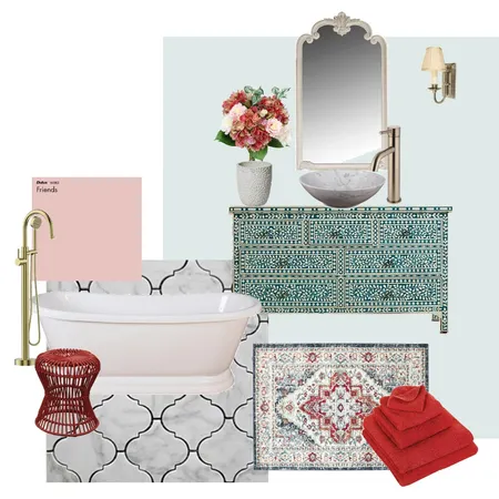 shabby bathroom Interior Design Mood Board by Wonder on Style Sourcebook