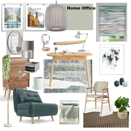 Owen Office / Spare Bed Interior Design Mood Board by Steph Smith on Style Sourcebook