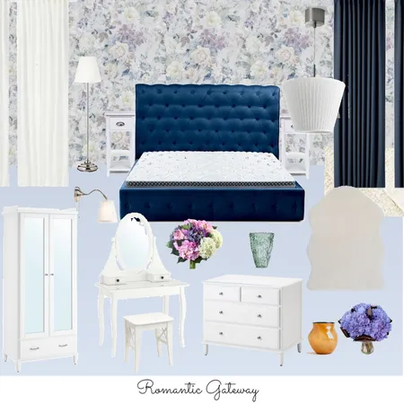 Irina's romantic gateway Interior Design Mood Board by Designful.ro on Style Sourcebook