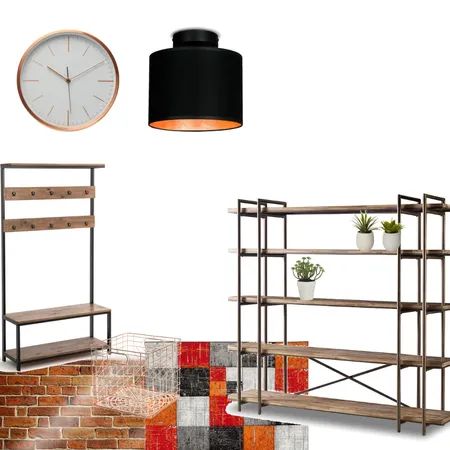 Industrial hallway Interior Design Mood Board by Laczi Emôke on Style Sourcebook