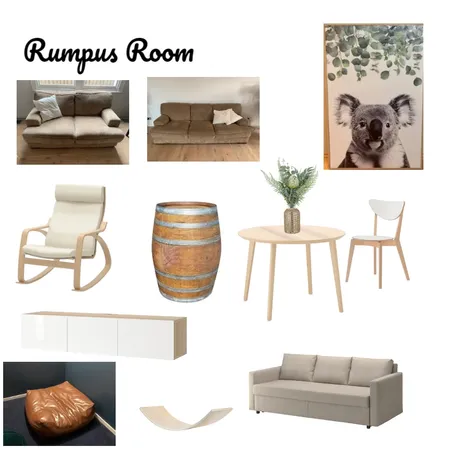 Rumpus Room Interior Design Mood Board by Sianhatz on Style Sourcebook