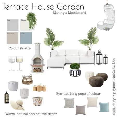 Terrace Garden Interior Design Mood Board by Johnna Ehmke on Style Sourcebook