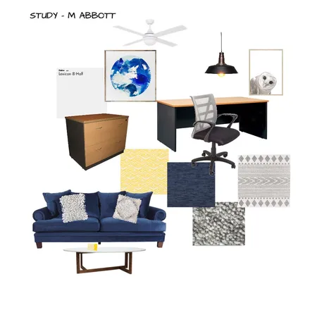 Mood Board - Study M Abbott Interior Design Mood Board by margueriteabbott on Style Sourcebook