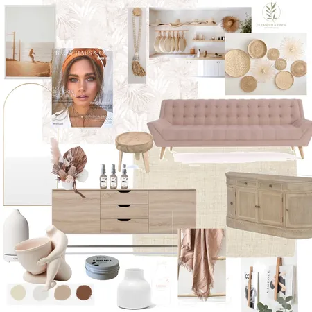 Hannah second concept Interior Design Mood Board by Rhiannon Lee, Oleander & Finch Interiors on Style Sourcebook