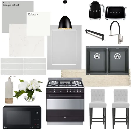 Kitchen Interior Design Mood Board by fathimeem on Style Sourcebook