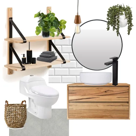 casa choco bathroom Interior Design Mood Board by proyectildesign on Style Sourcebook