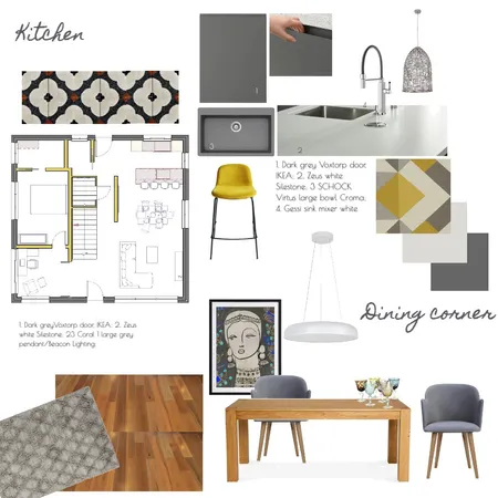 Kitchen board OLD MAC Interior Design Mood Board by mmilic on Style Sourcebook