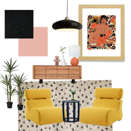 Contemporary Retro Interior Design Mood Board by aehs.interiors on Style Sourcebook