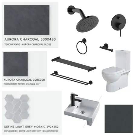 Ensuite Interior Design Mood Board by JadeRenae on Style Sourcebook