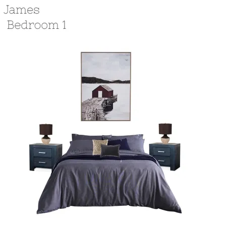 James Bedroom 1 Interior Design Mood Board by Simply Styled on Style Sourcebook