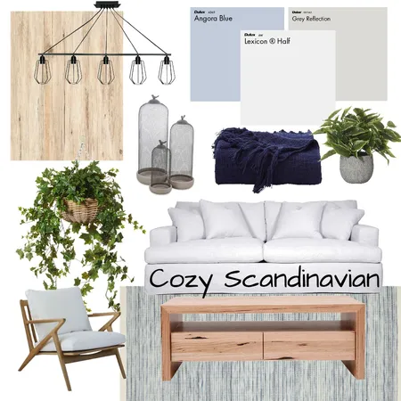 Scandinavian LR Interior Design Mood Board by Black Dog Designs on Style Sourcebook