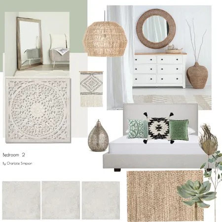 bedroom 2 Interior Design Mood Board by Charlotte Joanne simpson on Style Sourcebook