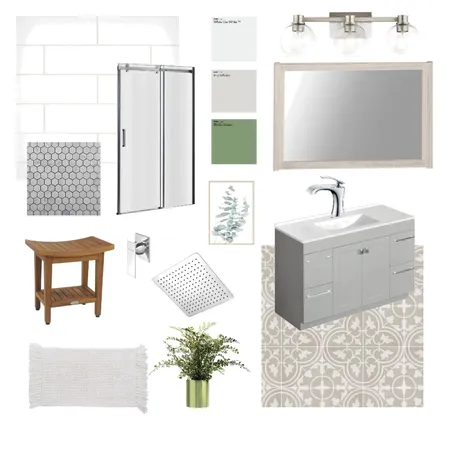 Master Bath Interior Design Mood Board by amykbarker on Style Sourcebook