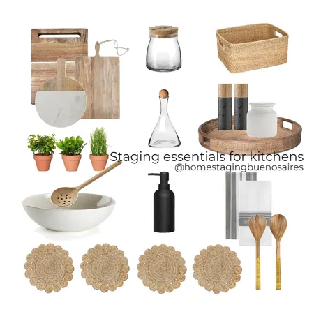 Staging essentials for kitchens Interior Design Mood Board by verohs on Style Sourcebook