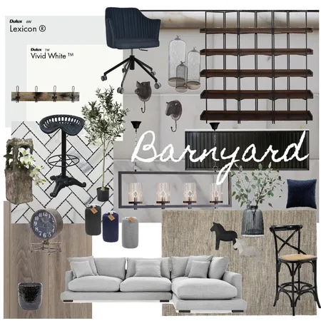 Modern Farmhouse Interior Design Mood Board by teesh on Style Sourcebook