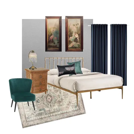 Bedroom2 Interior Design Mood Board by lalupfold on Style Sourcebook