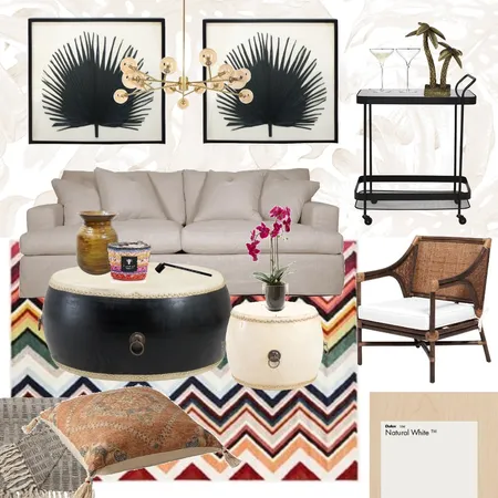 Tropicana Lounge Interior Design Mood Board by Holly Cobden on Style Sourcebook