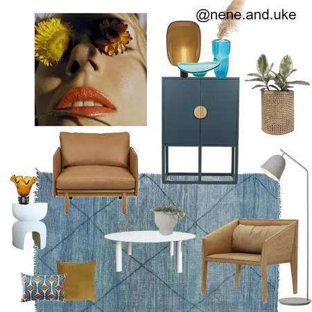 Blue Sandstorm Area Vibe Interior Design Mood Board by nene&uke on Style Sourcebook