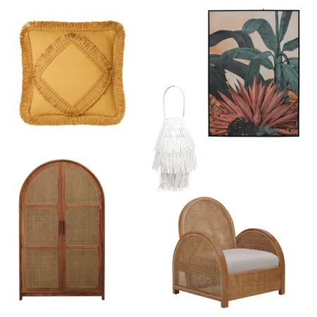 Boho Interior Design Mood Board by theresedabu on Style Sourcebook