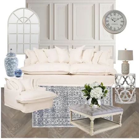 Hamptons Luxe Lounge Interior Design Mood Board by hamptonsontheboulevard on Style Sourcebook