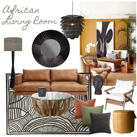 African Interior Design Mood Board by georgia-noble on Style Sourcebook