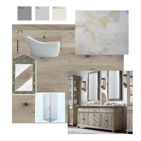 suite bathroom Interior Design Mood Board by Ana La Placa on Style Sourcebook