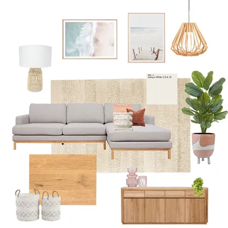 Living Room Interior Design Mood Board by Bridgets Build on Style Sourcebook