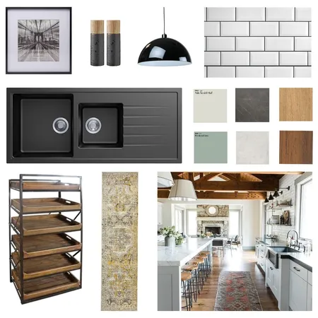 Modern Farmhouse Interior Design Mood Board by Sammy Y on Style Sourcebook