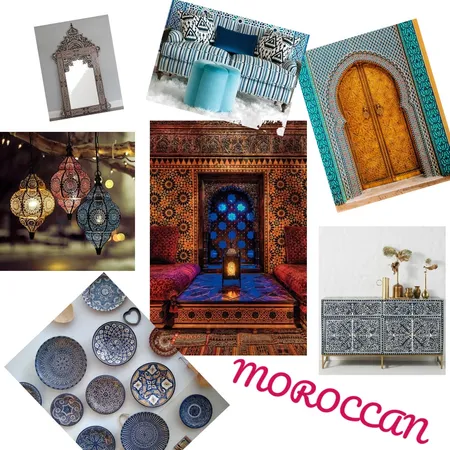 MOROCCAN Interior Design Mood Board by Ajitha Jasti on Style Sourcebook