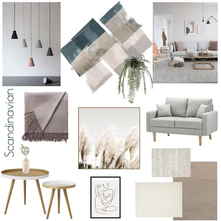 Scandinavian Interior Design Mood Board by Marni McGrath on Style Sourcebook