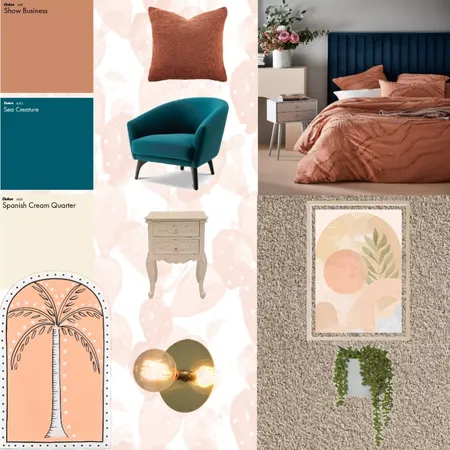 Teal Pop Interior Design Mood Board by Fresh Start Styling & Designs on Style Sourcebook