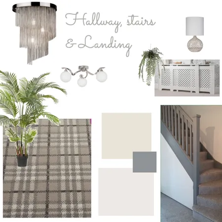 Angela & Lee Master - Stairs, landing hallway Interior Design Mood Board by Orange Blossom Interiors on Style Sourcebook