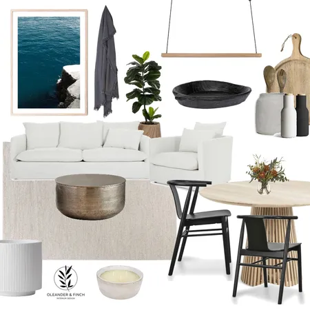 Karina vibe Interior Design Mood Board by Oleander & Finch Interiors on Style Sourcebook