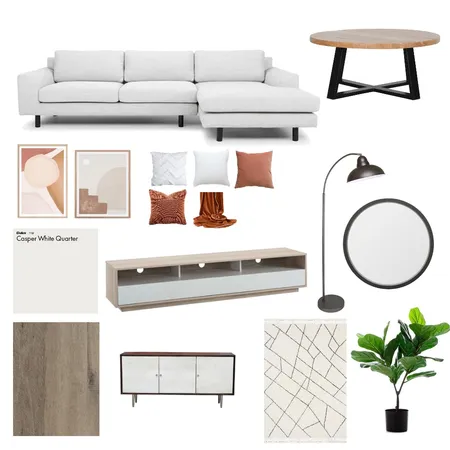 Living - Neutral/Warm Interior Design Mood Board by rachaelhua on Style Sourcebook