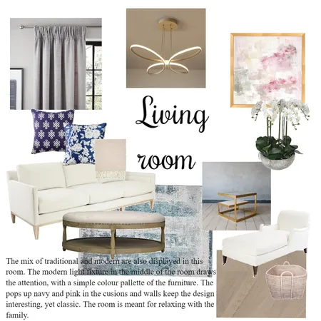 Living room - assignment 9 Interior Design Mood Board by ChelseaH on Style Sourcebook