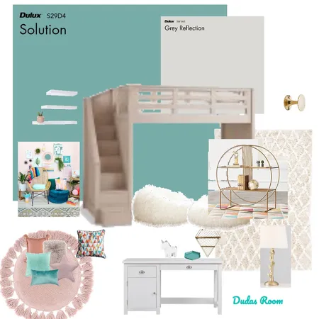 teal Room Interior Design Mood Board by Emma Manikas on Style Sourcebook