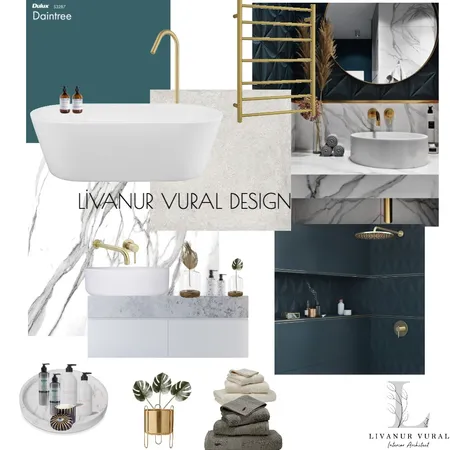 BTHROOM Interior Design Mood Board by livanurvuraldesign on Style Sourcebook