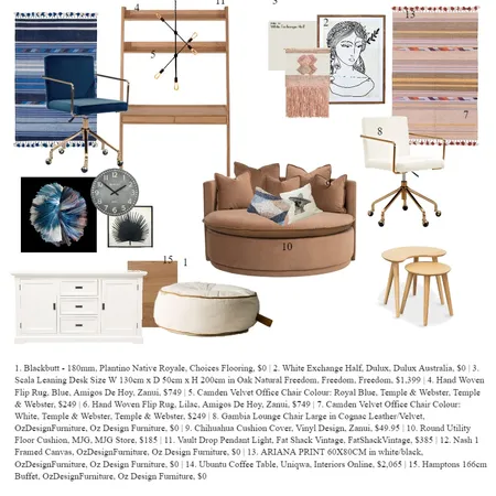 Module 9 a. Interior Design Mood Board by blevine on Style Sourcebook