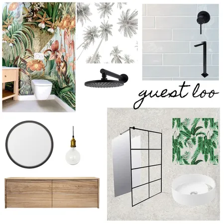 GUEST LOO Interior Design Mood Board by BronwynHechter on Style Sourcebook