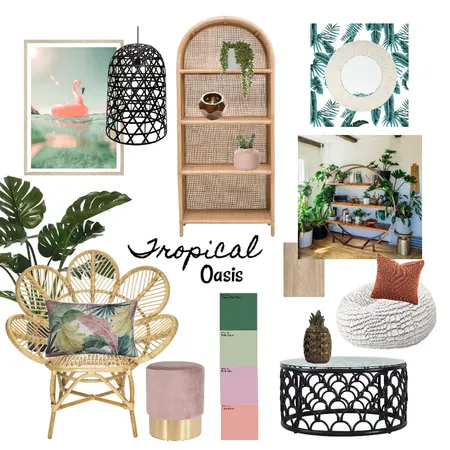 Tropical mood board Interior Design Mood Board by Nicola on Style Sourcebook