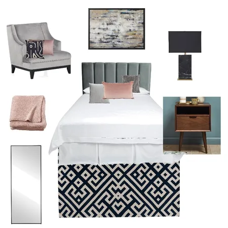 Bedroom Digital Mood Board Interior Design Mood Board by kdymond on Style Sourcebook