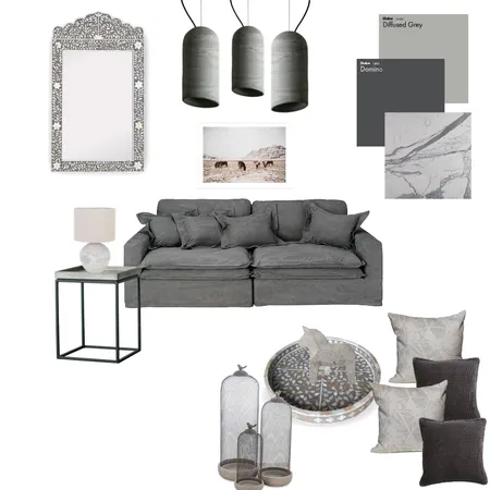 GREY Interior Design Mood Board by livanurvuraldesign on Style Sourcebook