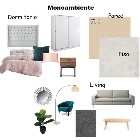 Monoambiente Dai Interior Design Mood Board by Patricia Lazarte on Style Sourcebook