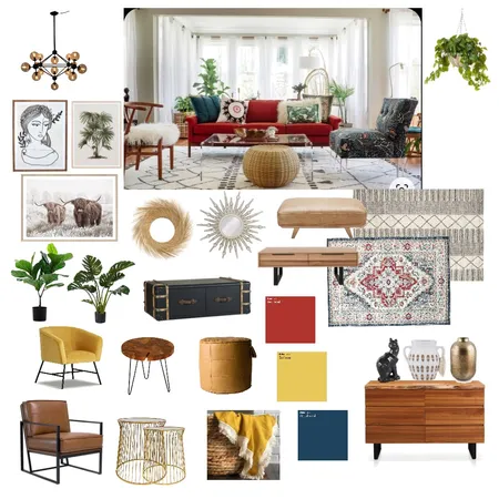 Living Room Interior Design Mood Board by Jfleury on Style Sourcebook