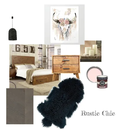 Rustic Chic Interior Design Mood Board by Sissa on Style Sourcebook